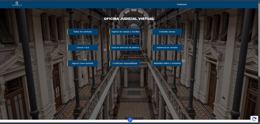 Paso 2: Botón Todos los Servicios en OJV